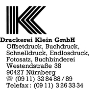 Druckerei Klein GmbH