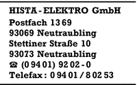 Hista Elektro GmbH