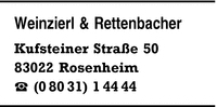 Weinzierl & Rettenbacher