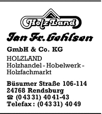 Gehlsen GmbH & Co. KG, Jan Fr.