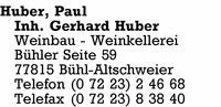 Huber Inh. Gerhard Huber, Paul