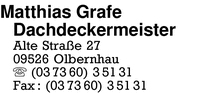 Grafe, Matthias