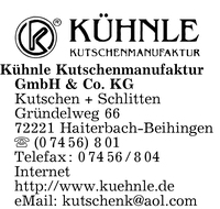 Khnle Kutschenmanufaktur GmbH & Co. KG