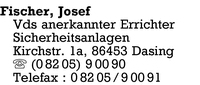 Fischer, Josef