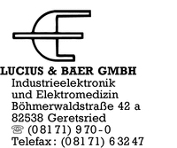 Lucius & Baer GmbH