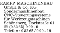 Rampp Maschinenbau GmbH & Co. KG