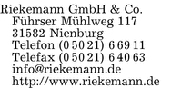 Riekemann GmbH & Co.