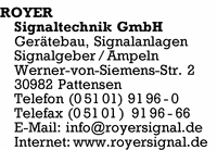 Royer Signaltechnik GmbH