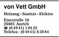 Vett GmbH, von