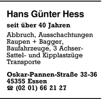 Hess, Hans Gnter