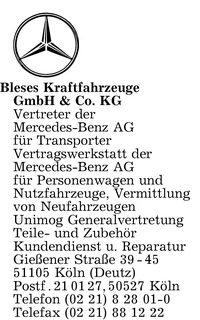 Bleses Kraftfahrzeuge GmbH & Co. KG