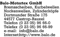 Balo-Motortex GmbH