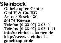 Steinbock Gabelstapler-Center GmbH & Co. KG