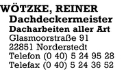 Wtzke, Reiner