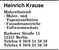 Krause, Heinrich