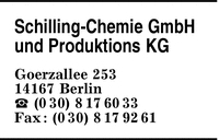 Schilling-Chemie GmbH u. Produktions KG