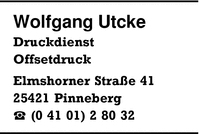 Utcke, Wolfgang