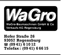 WaGro Baumaschinen GmbH & Co. Verkaufs-KG