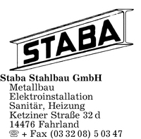 Staba Stahlbau GmbH