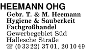 Heemann oHG, Gebr. T. & M. Heemann
