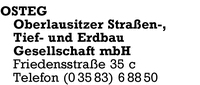 Osteg Oberlausitzer Straen-, Tief- und Erdbau GmbH