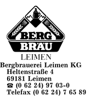 Bergbrauerei Leimen KG