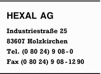 HEXAL AG