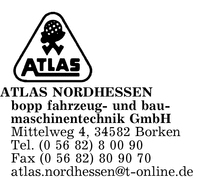 ATLAS NORDHESSEN bopp fahrzeug- und baumaschinentechnik GmbH