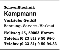 Schweitechnik Kampmann Vertriebs-GmbH