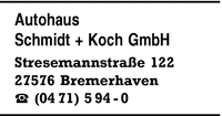 Autohaus Schmidt + Koch GmbH
