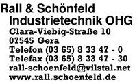 Rall & Schnfeld Industrietechnik oHG
