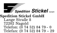 Spedition Stickel GmbH