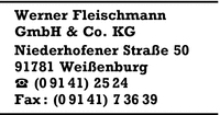 Fleischmann GmbH & Co. KG, Werner
