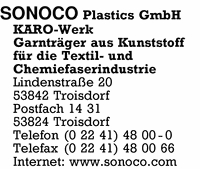 Sonoco Plastics GmbH KARO-Werk