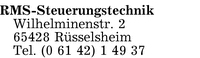 RMS-Steuerungstechnik