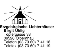 Erzgebirgische Lichterhuser Birgit Uhlig