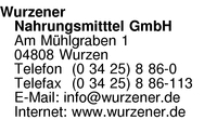 Wurzener Nahrungsmittel GmbH