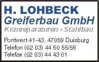 Lohbeck Greiferbau GmbH, H.