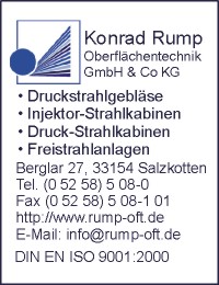 Rump Oberflchentechnik GmbH & Co. KG, Konrad