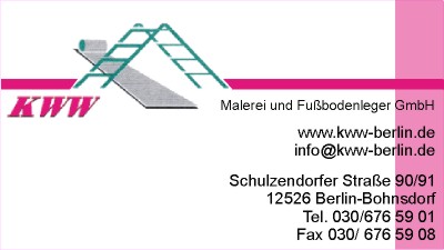 KWW Malerei und Fubodenleger GmbH Meisterbetrieb