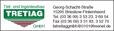Tretiag Tief- und Ingenieurbau GmbH