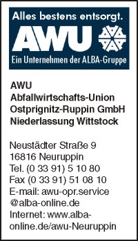 AWU Abfallwirtschafts-Union Ostprignitz-Ruppin GmbH