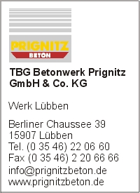 Betonwerk Prignitz GmbH & Co. KG Werk Lbben