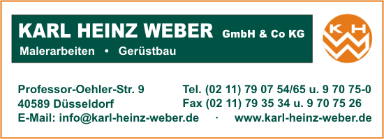 Weber GmbH + Co KG, Karl Heinz