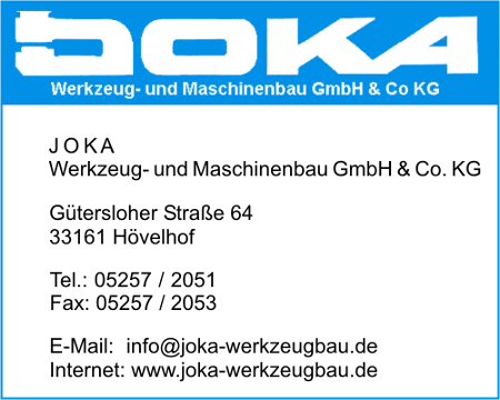 Joka Werkzeug- u. Maschinenbau GmbH & Co. KG