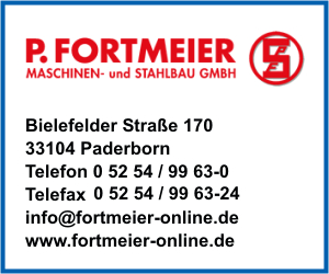 Fortmeier Maschinen- und Stahlbau GmbH, P.