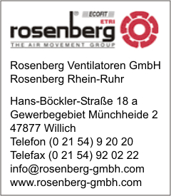 Rosenberg Ventilatoren GmbH