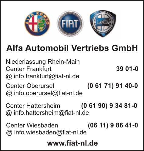 Alfa Automobil Vertriebs GmbH Center Frankfurt