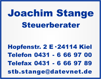 Stange, Joachim