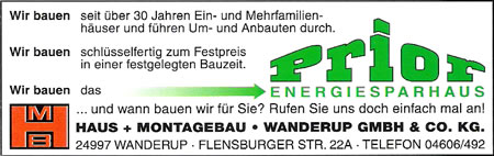 Haus- und Montagebau Wanderup GmbH & Co. KG
